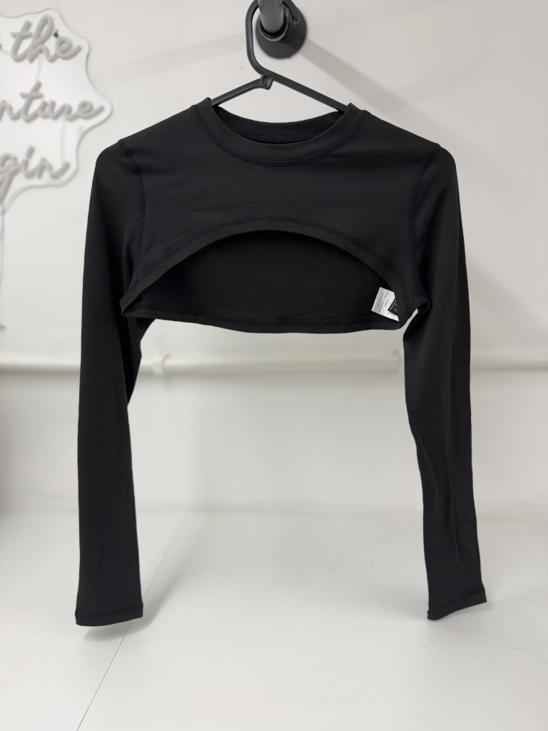 Adult Long Sleeved Cut Away Top